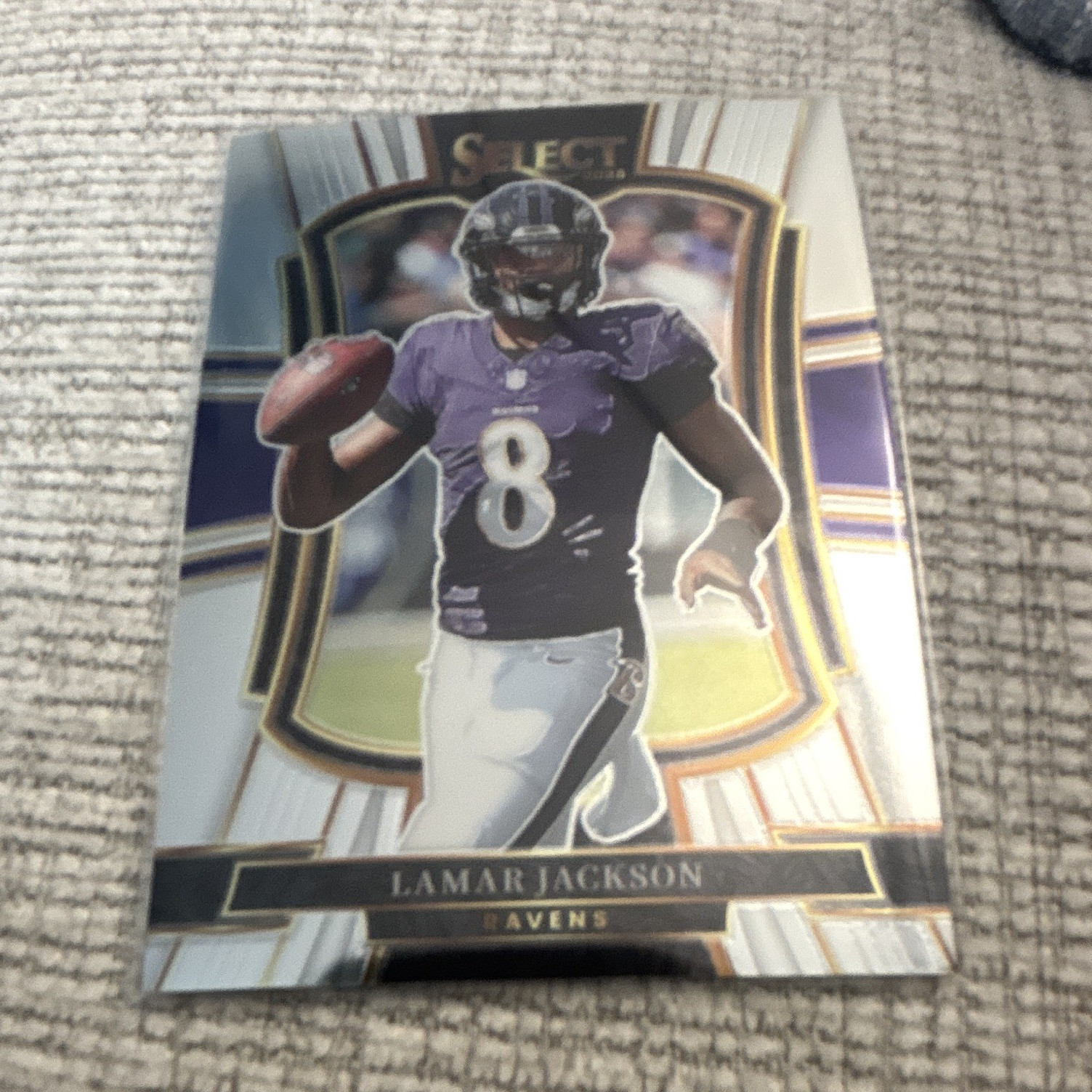 2025 Panini Select Premier Level Lamar Jackson Ravens Football #160
