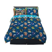 Naruto Anime Bedding Super Soft Comforter and Sheet Set with Sham, 7 Piece