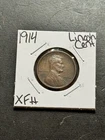1914 Lincoln Wheat Cent Penny XF Extra Fine Better Date 1c Coin (Raw18940)