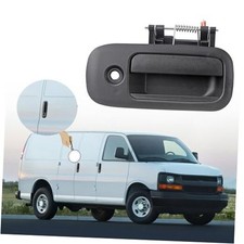 Passenger Side Side Sliding Exterior Door Handle Rear Right Compatible with