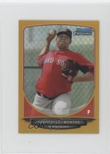 2013 Bowman Chrome Minis Gold Refractor 48/50 Frankie Montas Francellis #16 0l19