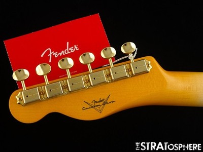 USA Fender Custom Shop SM22 60 Tele Custom CC NECK & GOLD TUNERS