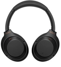 Sony Black Over-Ear Headphones Headband with Carrying Case