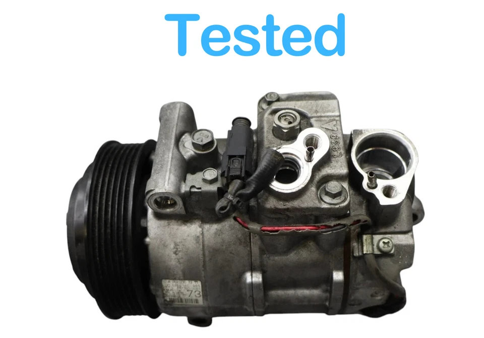 Bomba compresor aire acondicionado OEM 10-16 MERCEDES-BENZ SLK350 E350 R172 AC Foto 3 de 4