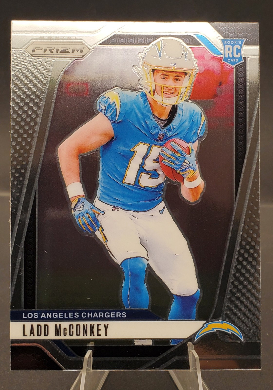 2024 PANINI PRIZM LADD MCCONKEY Los Angles Chargers RC #365