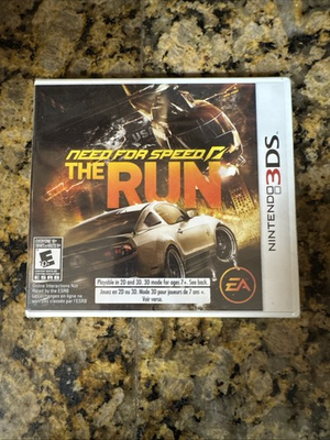 #ad Need for Speed: The Run Nintendo 3DS 2011 NEW SEALED $149.99