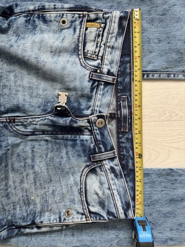 Armani Jeans Limited Edition Rare Mens Patchwork Distressed Jeans 34w Unique - Picture 6 of 7