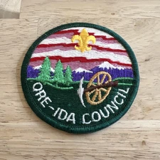 Ore-Ida Council CP Blackfoot District BSA Activity Patch