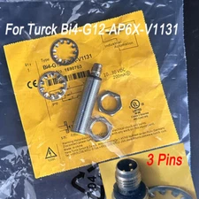 Inductive Proximity Sensor For Turck Bi4-G12-AP6X-V1131 169070310-30VDC 200mA