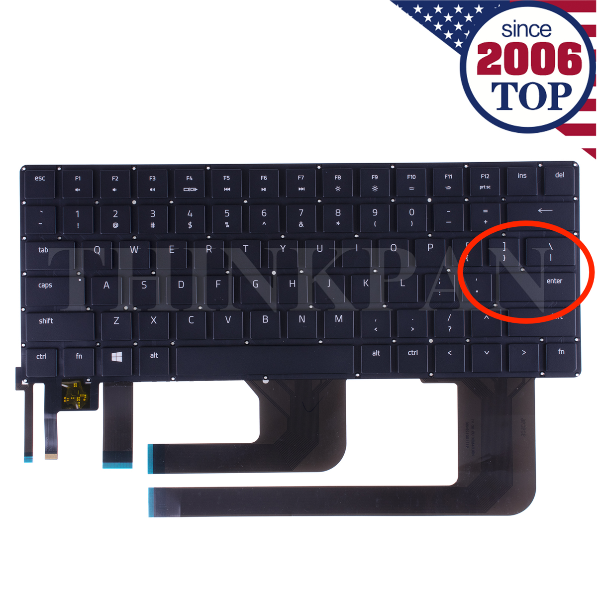 Original keyboard US Backlit for Razer Blade Pro 17 15 RZ09-0287 