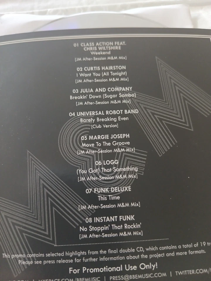 John morales, the m3m mixes New York City underground disco anthems CD New Rare Foto 3 de 3