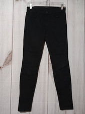 J Brand 8910O241 Black Skinny Ankle Zip Jeans Womens 26 Made in USA
