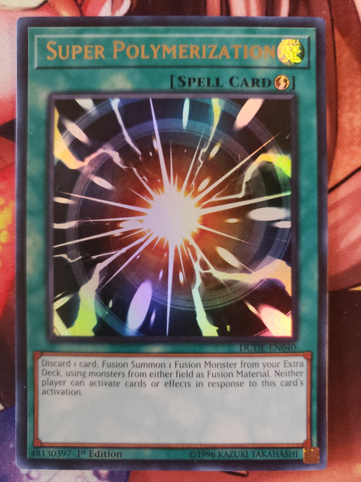 Yu-Gi-Oh! TCG Super Polymerization Duel Devastator DUDE-EN040 1st Edition Ultra