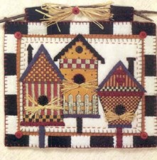 Rare Dimensions Felt Craft Kit 62085 Birdhouse Row