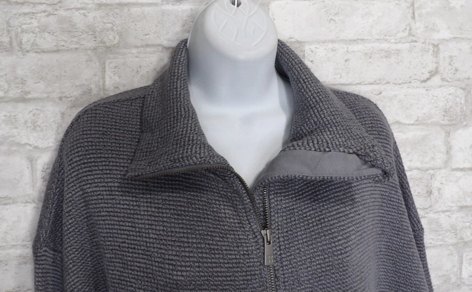 Sudadera Sweaty Betty Restful Boucle Cremallera Carbón Marl UK XL / US 14 Foto 4 de 4