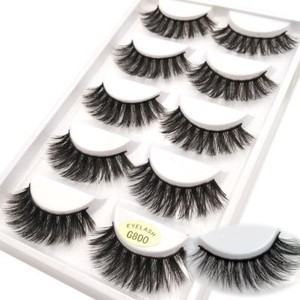 NEW 5Pairs 3D Mink False Eyelashes 