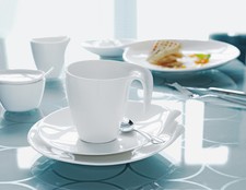 Villeroy & Boch Flow Kaffeetasse mit Untertasse 0,20 ltr. 