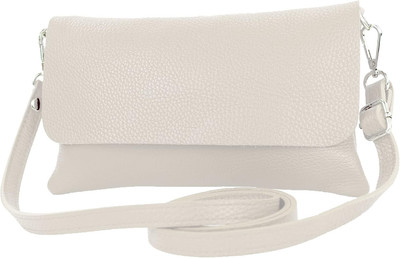 Modamoda De T226 Damen Leder Clutch Umhängetasche Abendtasche Small Handmade in 