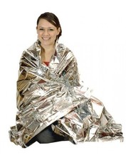1 x LARGE THERMAL SHOCK SPACE BLANKET FOIL 210CM X 140CM AMADA FIRST AID