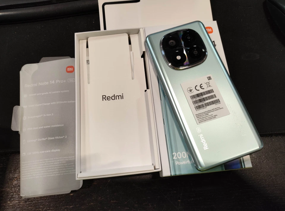 Xiaomi Redmi Note 14 Pro Plus 5G Smartphone 12+256GB 6,67" AMOLED HyperOS 200MP