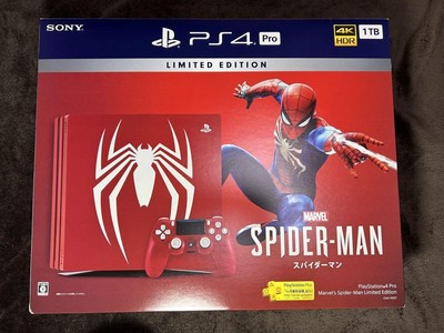 SONY PlayStation 4 PS4 Pro Marvel Spider-Man Limited Edition