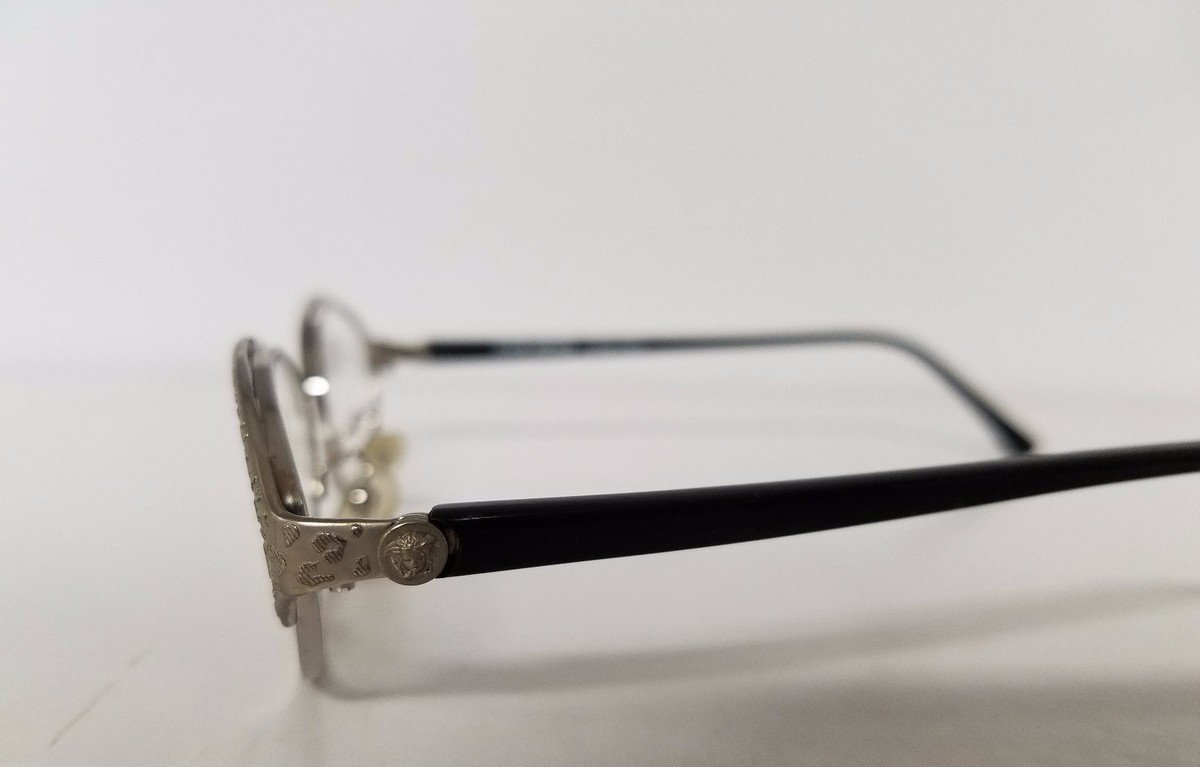 Original Vintage GIANNI VERSACE Oval Metal Rxable Frames Mod G93