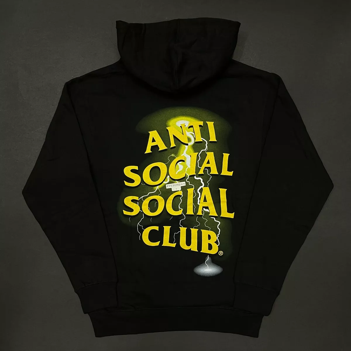 DS Auth Anti social social club Twista Black lighting Hoodie ASSC New FW21 CPFM