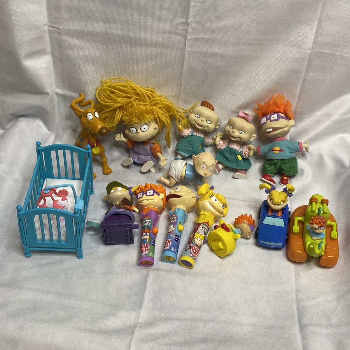 Vintage 1997 Toy Rugrats Action Figures Accessories by Mattel