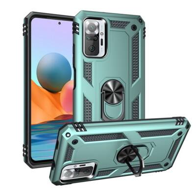 For Xiaomi Redmi Note 12 11 10 Pro Mi 12T 360° Magnetic Ring Holder Case Cover