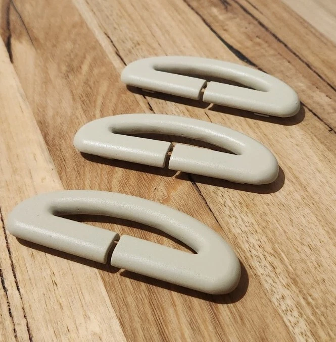 Ford Falcon Fairlane BA/BF Parcel Shelf Seatbelt Bezel Trim ABS 3d Printed Cream - image 2 of 2