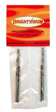 Two Sets of Brightvision Rivet Removal Drill Bits For Customs & Restos 1-72 size