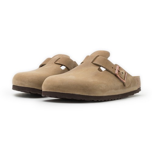 Birkenstock Unisex Sandals Boston BS Casual Slip On Clogs Oiled Leather - Picture 11 of 13