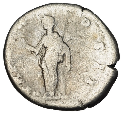 Starożytne Cesarstwo Rzymskie Moneta Srebrny denar Marek Aureliusz 161 180 n.e. #21284 - Zdjęcie 3 z 3