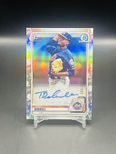 2020 Bowman Chrome Baseball Tony Dibrell Refractor 1st Auto /499 Mets