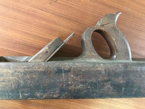 Vintage Antique W.Butcher Large 25" Wood Block Plane - Picture 9 of 12