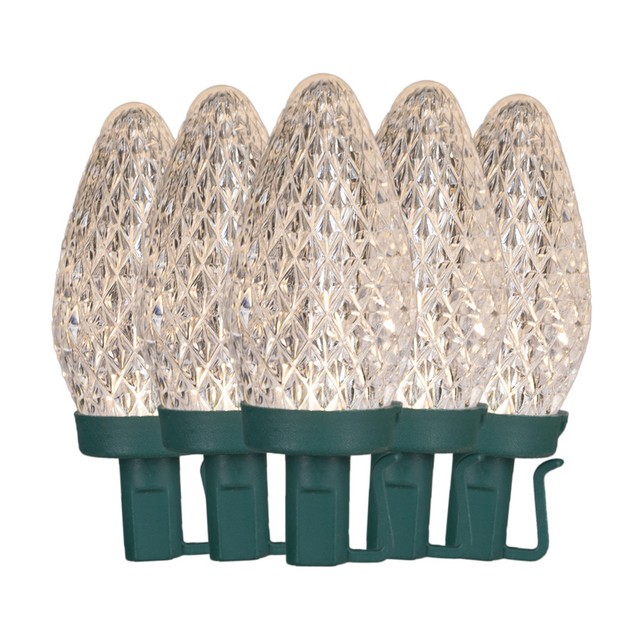 GE StayBright Random Sparkle C9 LED String Lights 94236 for sale