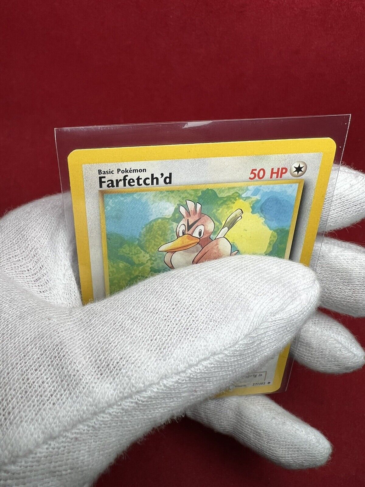 Pokemon Farfetch'd Base Set Frete Incluso