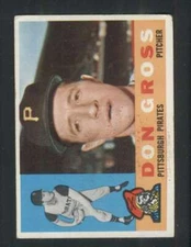 1960 Topps #284 Don Gross NM/NM+ Pirates 85269 