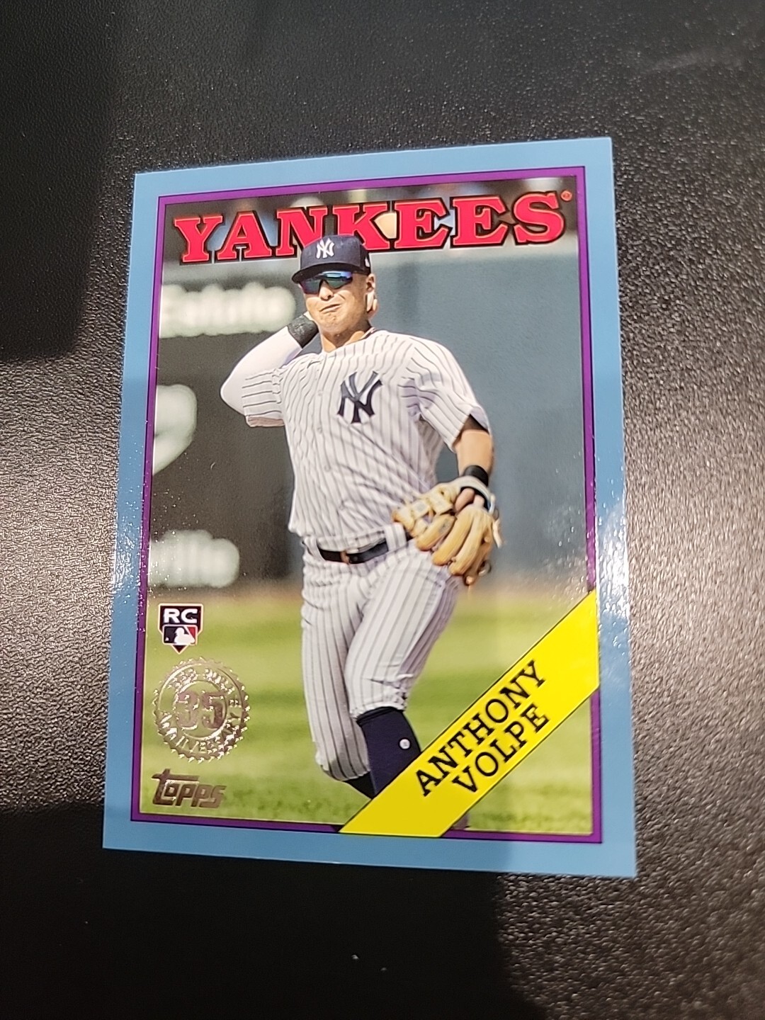 Anthony Volpe 2023 Topps Update RC 1988 Insert Blue Parallel #88US-50