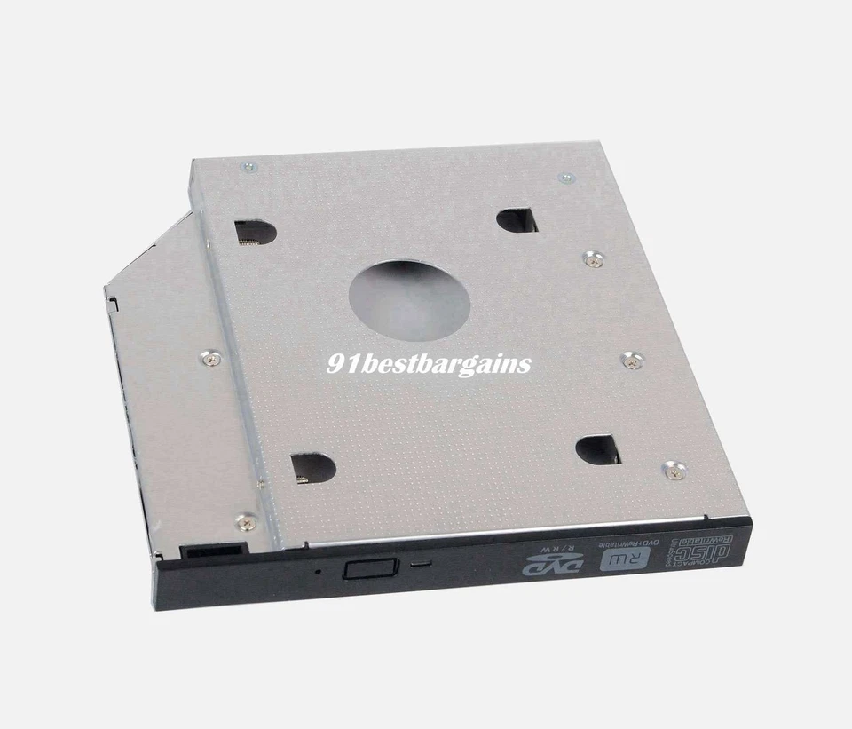 12.7mm SATA 2nd Hard Drive HDD SSD Caddy for HP Pavilion DV3 DV4 DV5 DV6 DV7 DV8 - Image 4 of 4