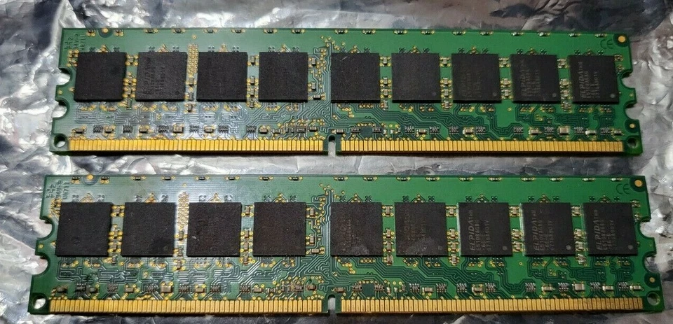 Kingston KVR KVR667D2E5/1G 1.8V BSME1860764 DDR2 Non ECC - Image 4 of 4
