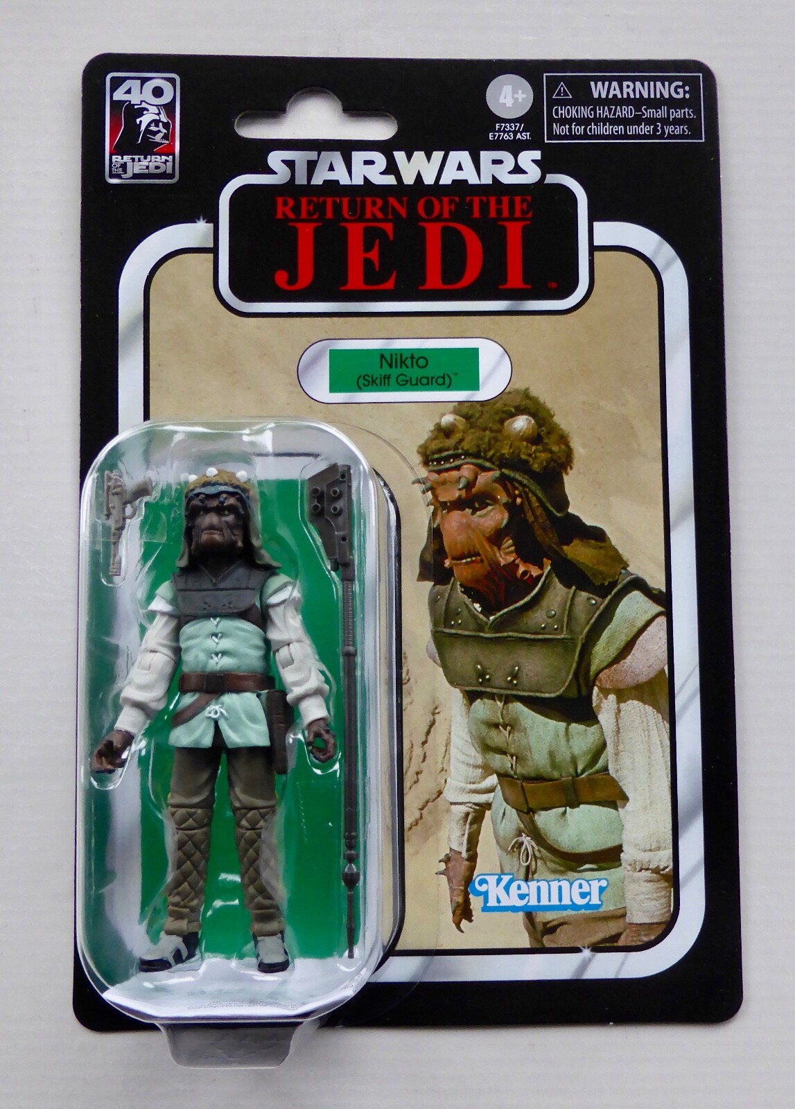 STAR WARS NEW VINTAGE COLLECTION ROTJ 40TH NIKTO SKIFF GUARD VC99 MOC FIGURE TVC