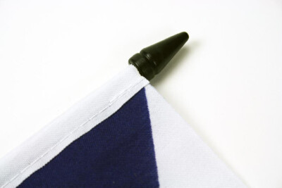AZ FLAG Pacco 10 Bandiere Romania 15x10cm con Asta Nera - Bandiera RUMENA 10 x 15 cm Poliestere Leggero