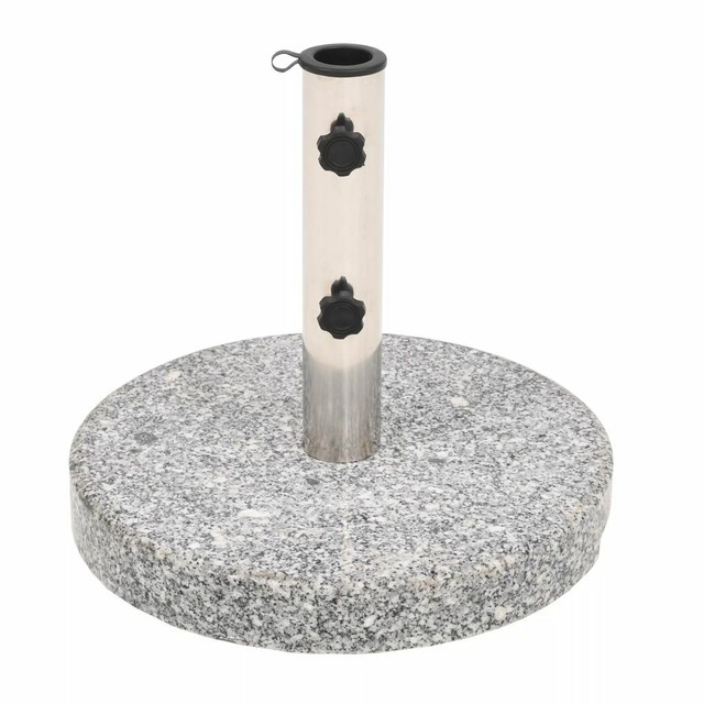 Patio Metal Square Umbrella Base Planter Parasol Stand Green Smokey Green White Ebay
