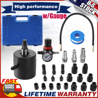 #ad Air Vibration Injector Removal Puller Tool Set Seized Injectors Pressure Gauge $120.99