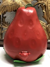Vintage Kenner Strawberry Shortcake Red Strawberry Carry Case Doll Storage 1980