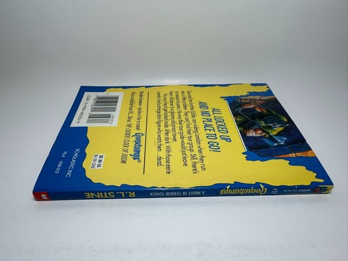 9th Print #27 A Night In Terror Tower Goosebumps Book RL Stine Original Series - Picture 13 of 22