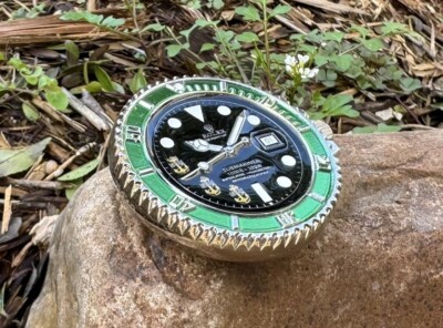 ROLEX SUBMARINER 掛時計 激レア Navy Chief Seals Dive SUBMARINER Watch Kermit Starbucks Hulk