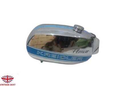 Fit For Kreidler Floret RS50 Chrome & Painted Steel Petrol Gas Tank 1980