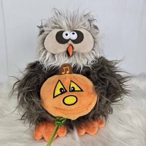 Gund Howton Pumpkin Bumpkin 68929 Singing Dancing Monster Mash Owl Plush 10" 